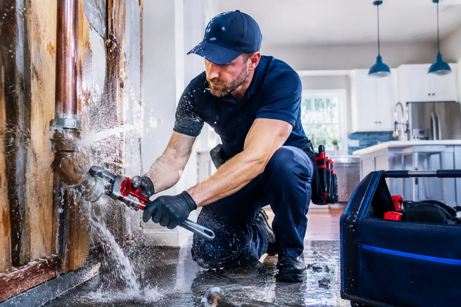 Local emergency pipe repair professionals in Harrisburg, IL